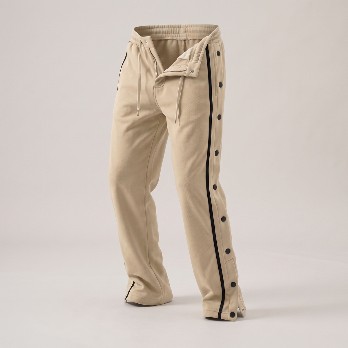 Kingsbury Wide-Leg Street Trousers - Khaki