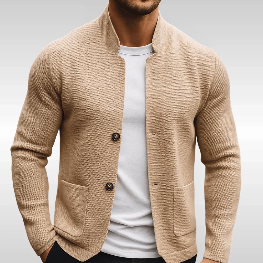 Kingsford Knit Gilet - Beige
