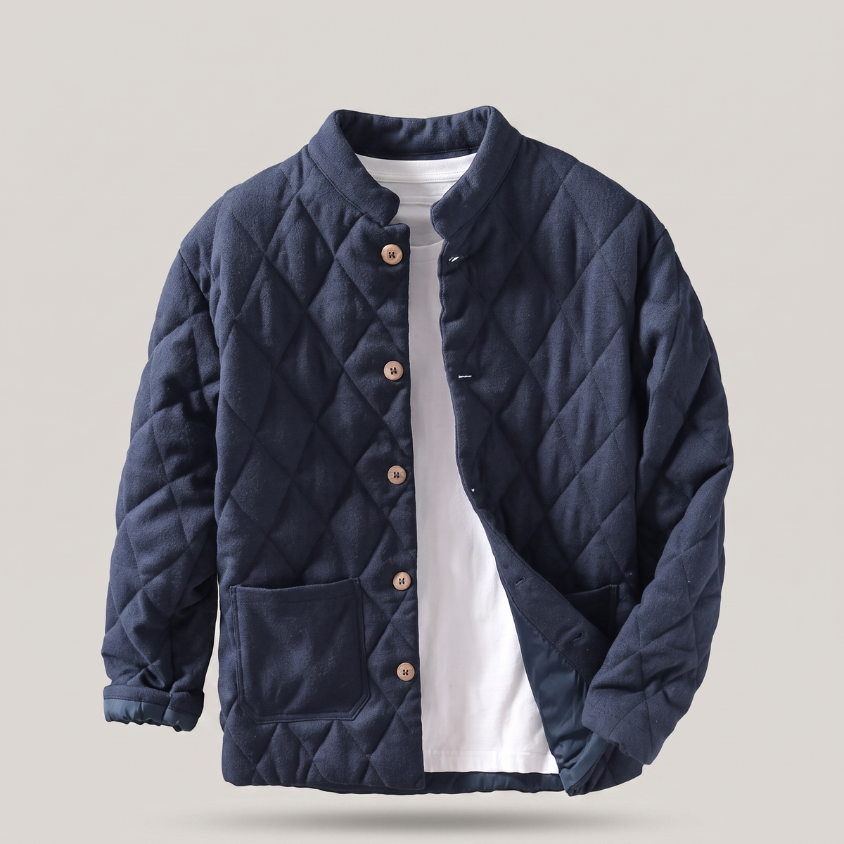Kingsley Quilted Jacket - Blue