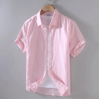 Kingsmead Breathable Cotton Shirt - Pink
