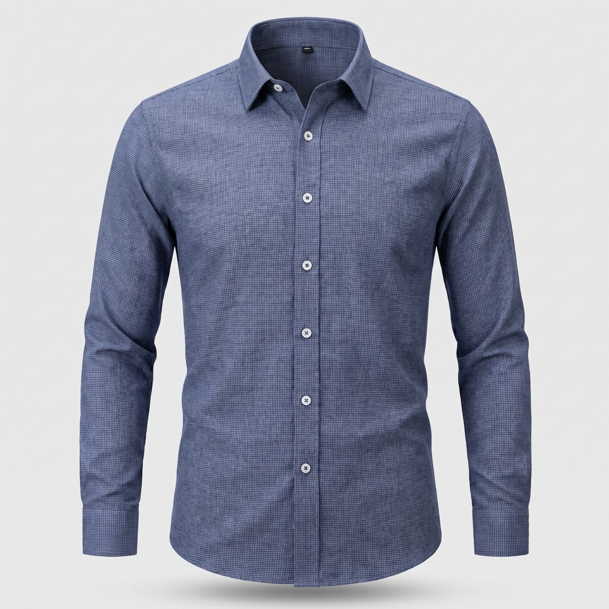 Kingsmere Pattern Shirt - Dark Blue
