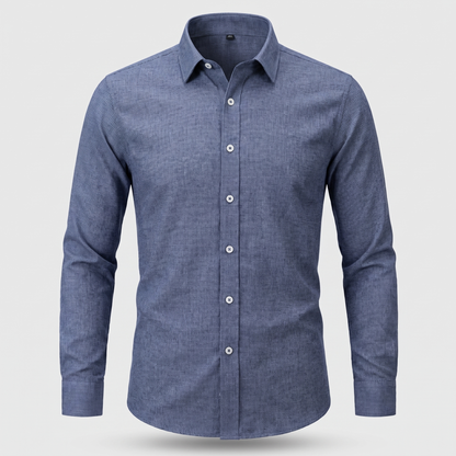 Kingsmere Pattern Shirt - Dark Blue