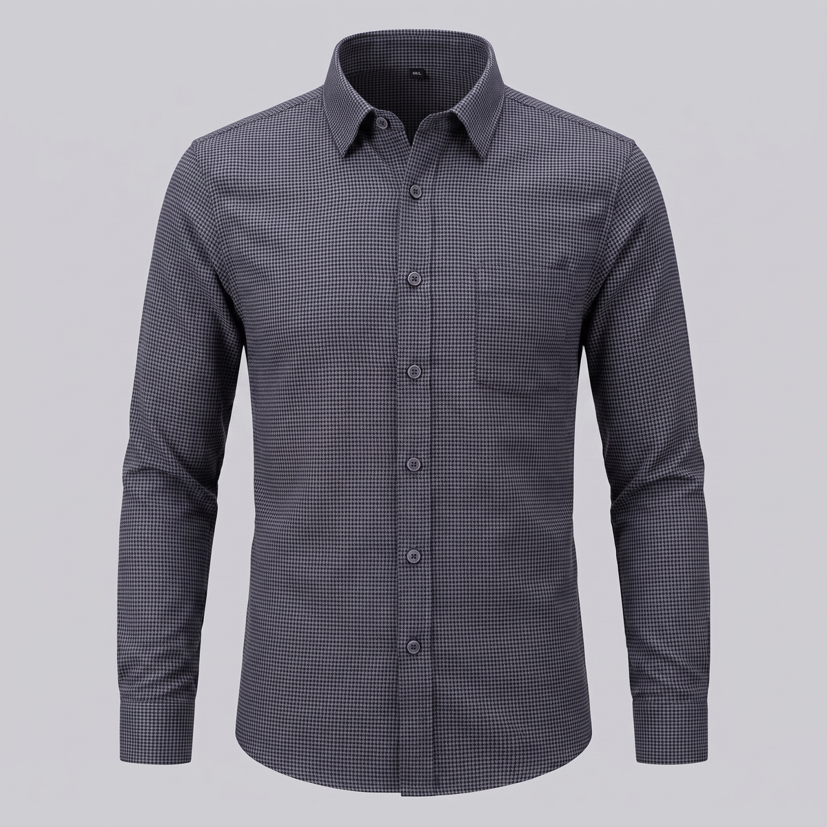 Kingsmere Pattern Shirt - Dark Grey