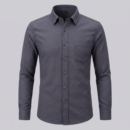 Kingsmere Pattern Shirt - Dark Grey