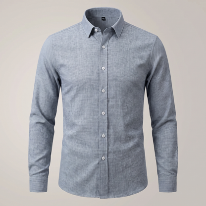 Kingsmere Pattern Shirt - Light Grey