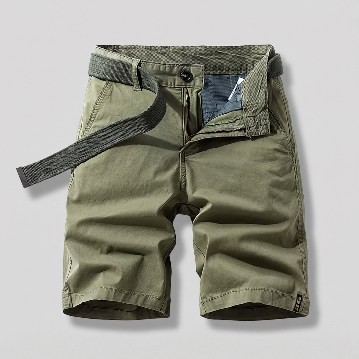 Kingswell Cotton Shorts - Green