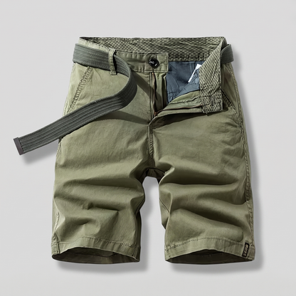Kingswell Cotton Shorts - Green