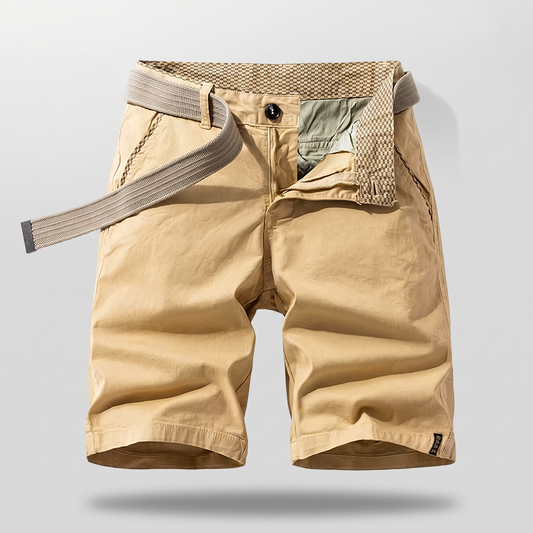 Kingswell Cotton Shorts - Khaki