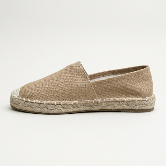Kingswell Premium Summer Slip-Ons - Beige
