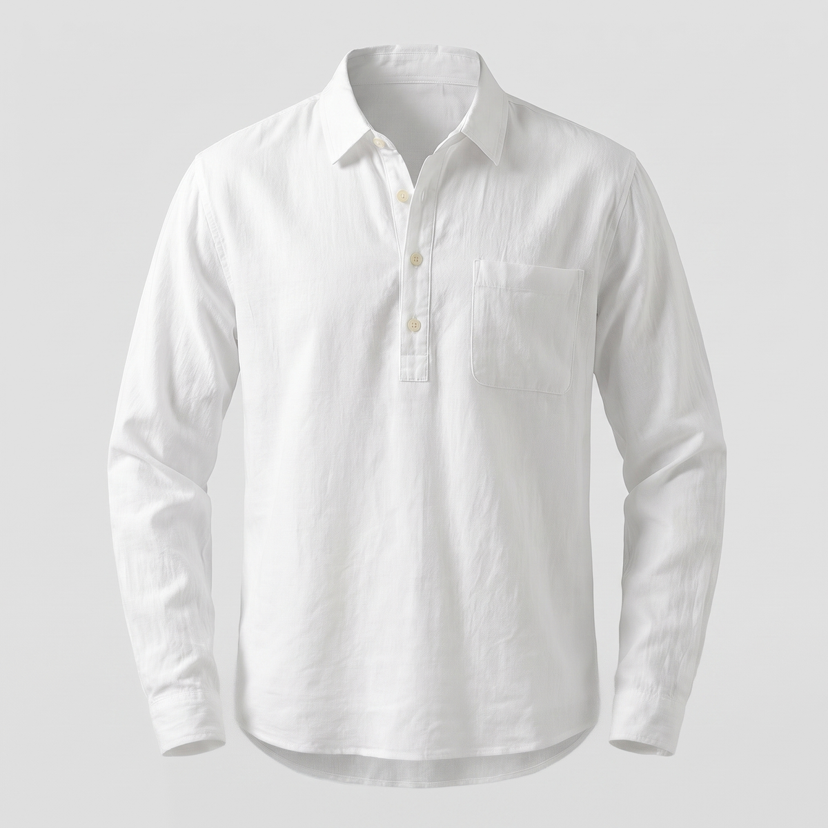 Kyoto Collar Shirt - White