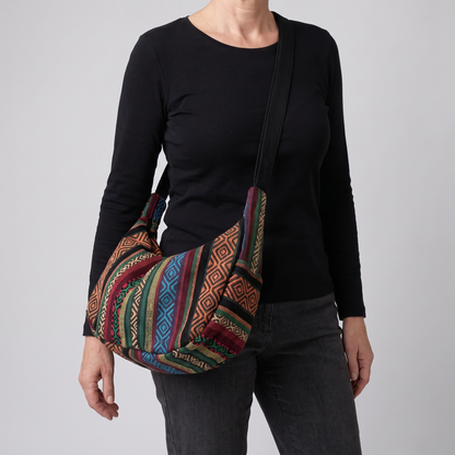 La Boheme Patterned Crossbody Bag