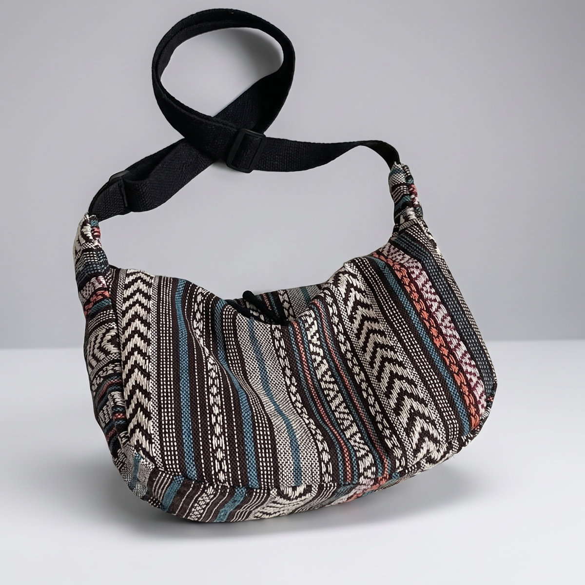 La Boheme Patterned Crossbody Bag - Midnight Thread