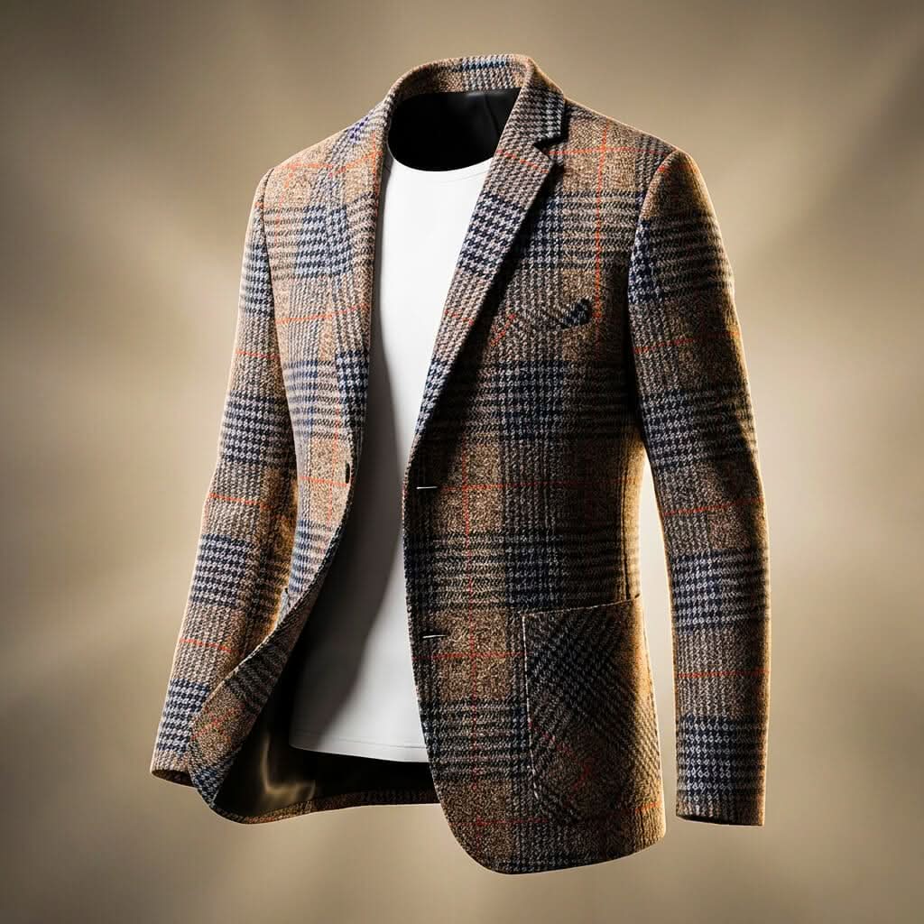 Langley Tailored Blazer - Brown