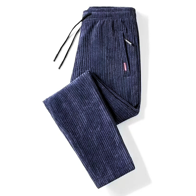 Lansbury Corduroy Trousers - Midnight Blue