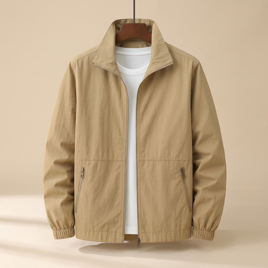 Lansdown Smart-Casual Jacket - Khaki
