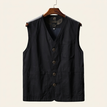 Larchford Utility Gilet - Black