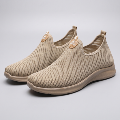 Lawson Breathable Performance Trainers - Khaki
