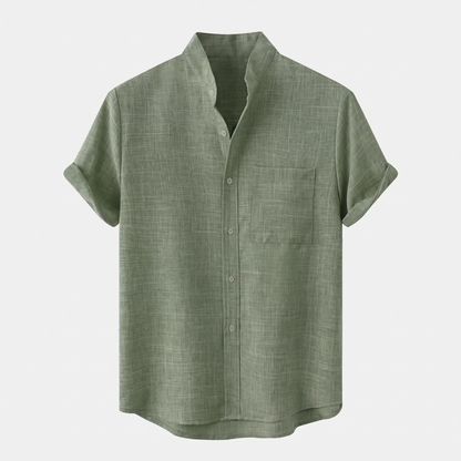 Leandro Sunshine Shirt - Emerald Green