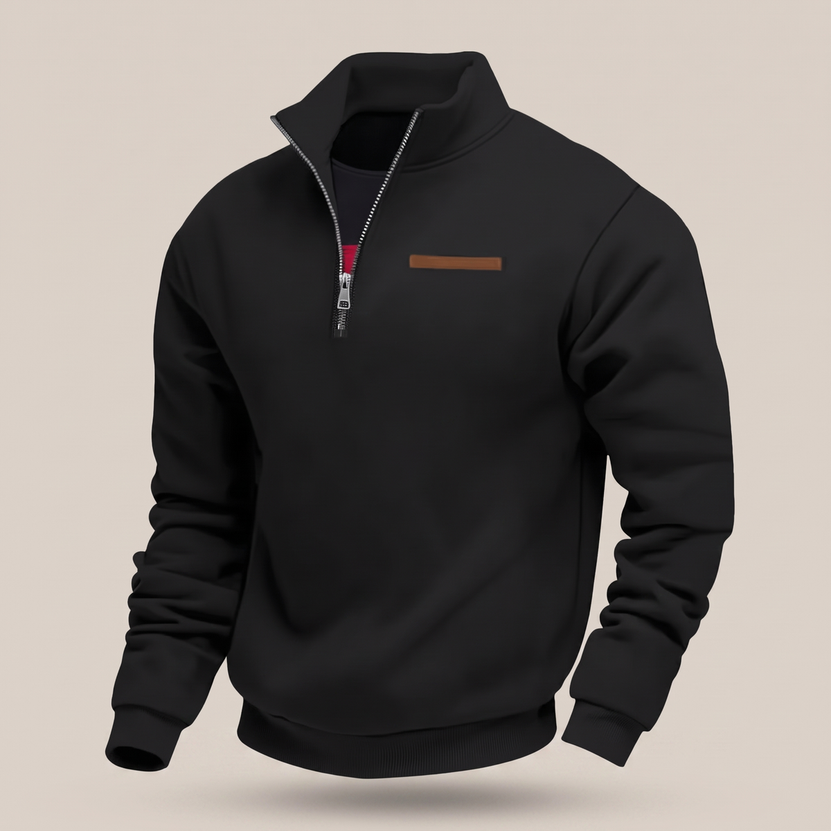 Lennox Fleece Sweatshirt - Black
