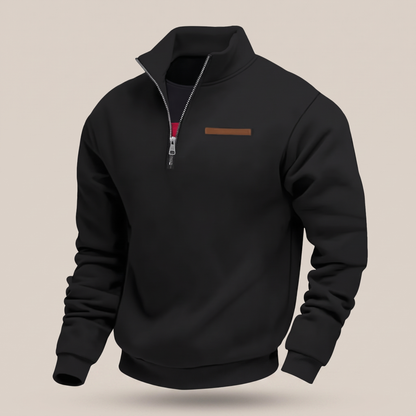 Lennox Fleece Sweatshirt - Black