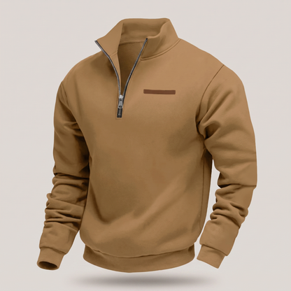Lennox Fleece Sweatshirt - Brown