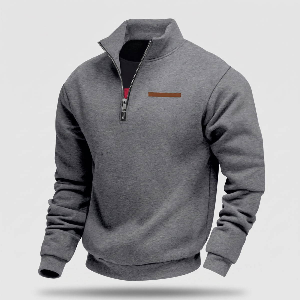 Lennox Fleece Sweatshirt - Dark Grey