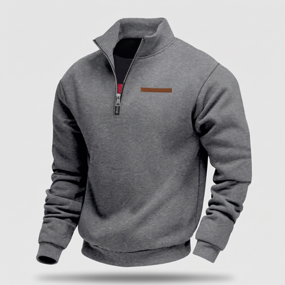 Lennox Fleece Sweatshirt - Dark Grey
