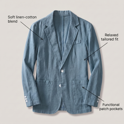 Lennox Linen Jacket