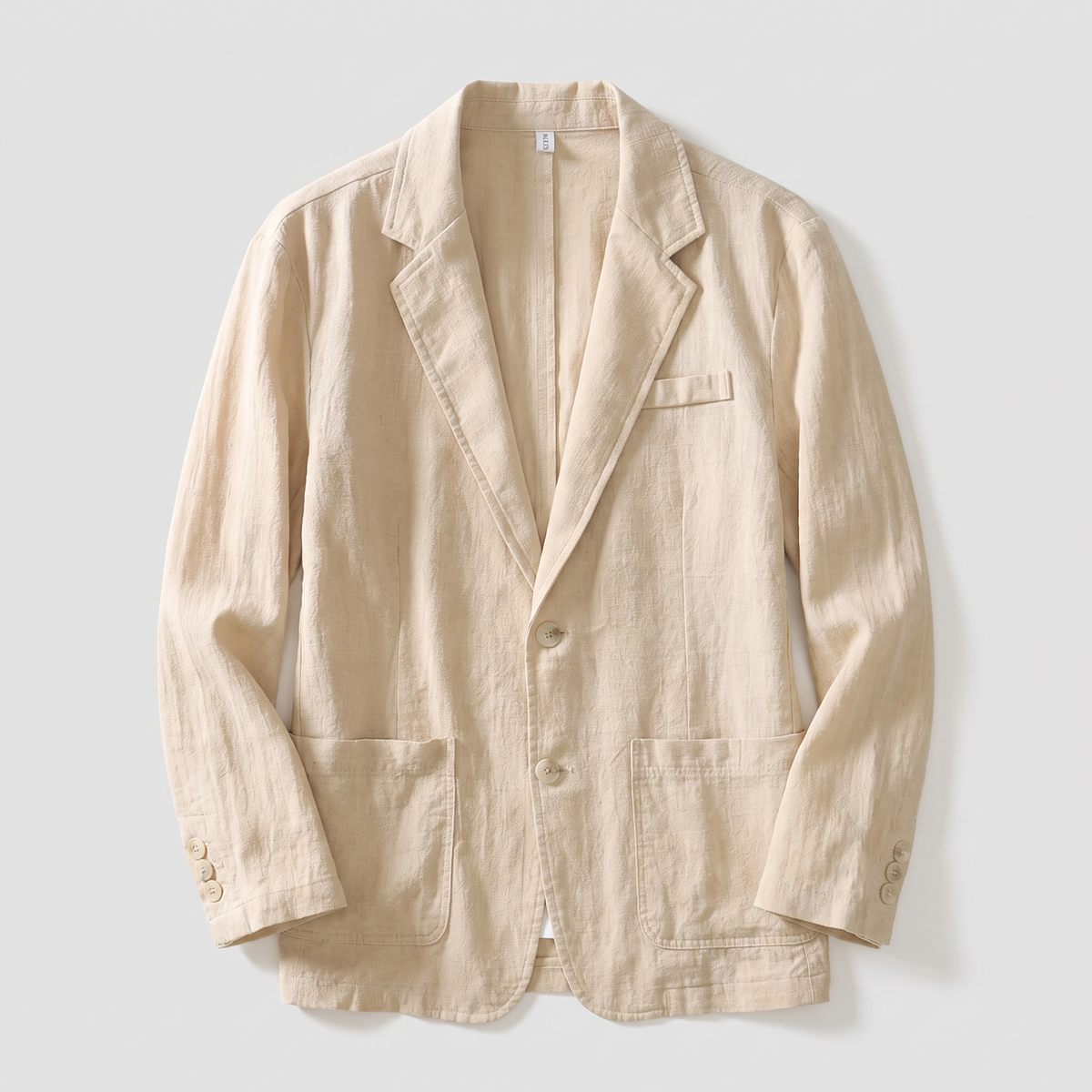 Lennox Linen Jacket - Beige