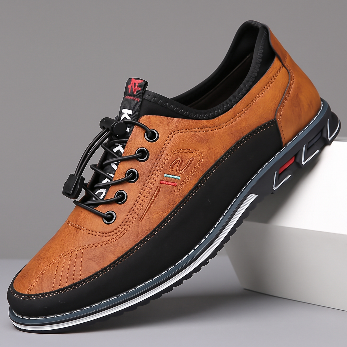 Lenoir Oxford Shoes - Caramel