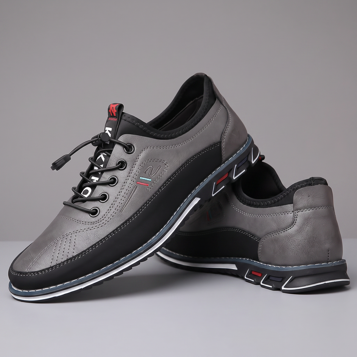 Lenoir Oxford Shoes - Grey
