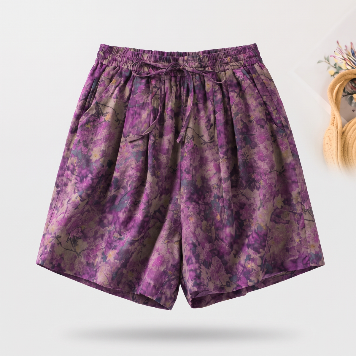 Lightluxe Linen Short - Indigo