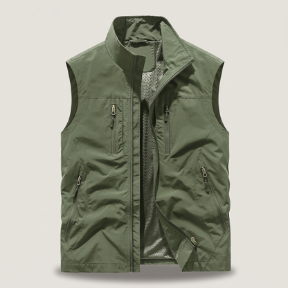 Lightweight Adventure Vest - Army Green