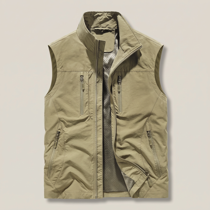 Lightweight Adventure Vest - Khaki