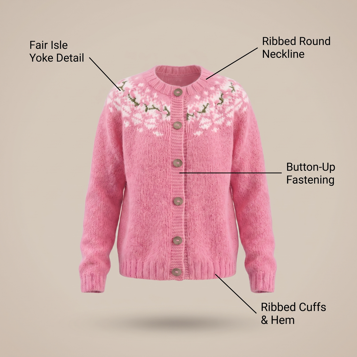 Lilia Casual Knit Layer