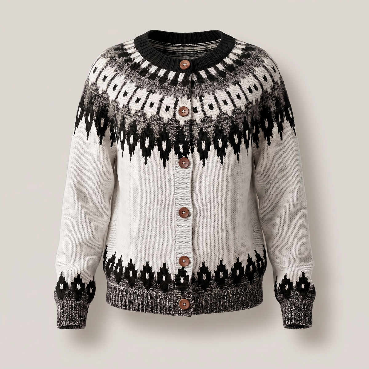 Lilia Casual Knit Layer - Dark Grey