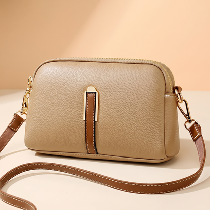 Lilian Luxe Shoulder Bag - Hazelnut