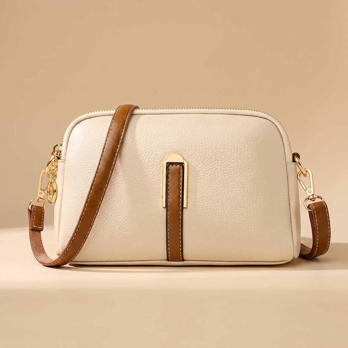 Lilian Luxe Shoulder Bag - Ivory