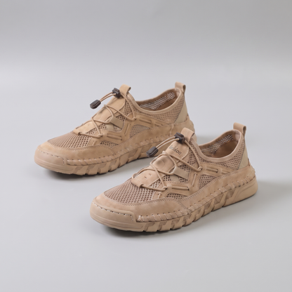 Lindford Airflow Walking Shoes - Beige