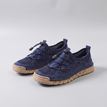 Lindford Airflow Walking Shoes - Blue