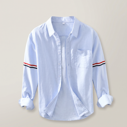 Lita Linen Shirt - Blue