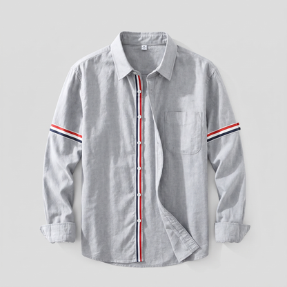 Lita Linen Shirt - Grey