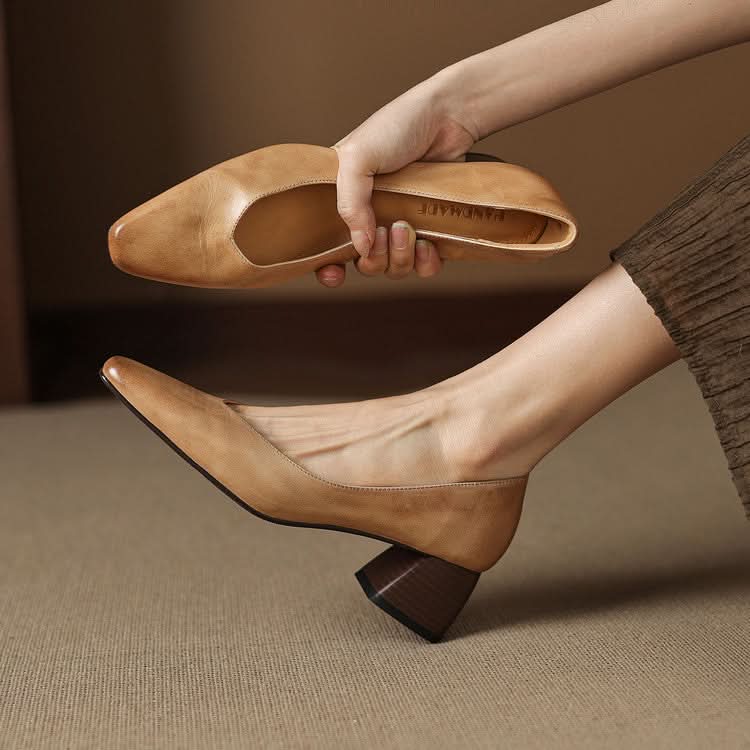 Livia Luxe Pumps - Apricot