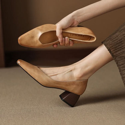 Livia Luxe Pumps - Apricot