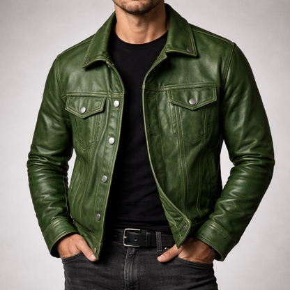 Locke Leather-Look Jacket