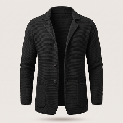Lorenzo Knitwear Cardigan - Black