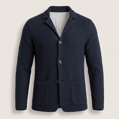 Lorenzo Knitwear Cardigan - Blue