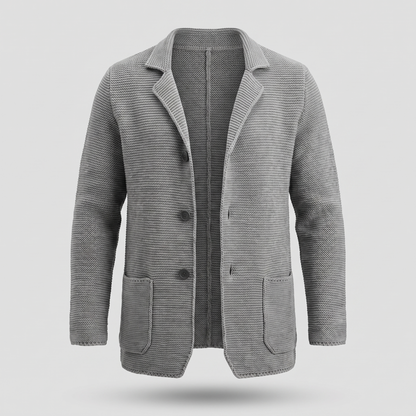 Lorenzo Knitwear Cardigan - Grey