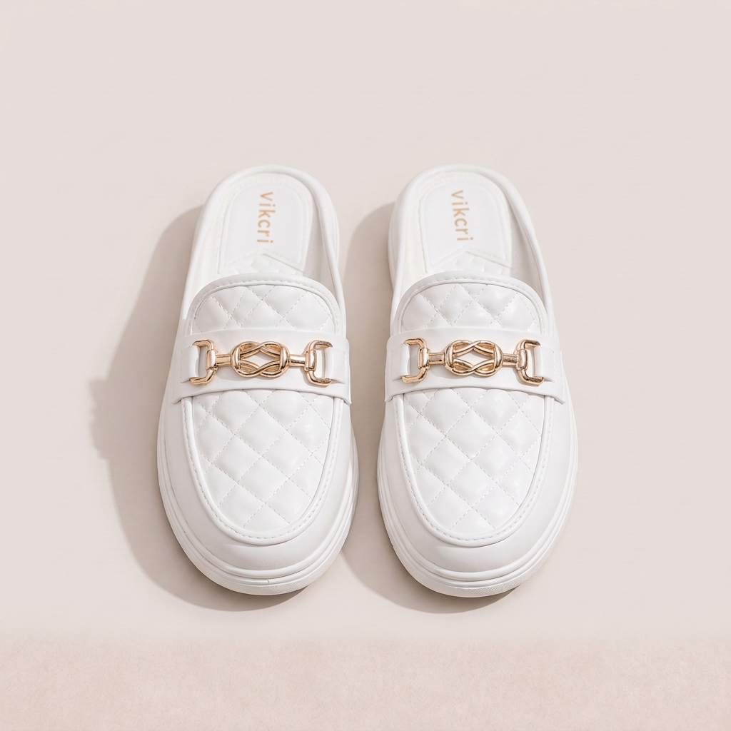 Louisa Soft-Sole Walking Shoes - White