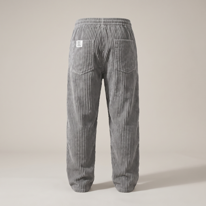 Luca Drawstring Trousers - Grey